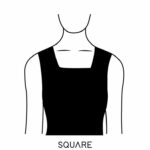 Pre Order: 2401-014 umbrella cut Maxi - SQUARE